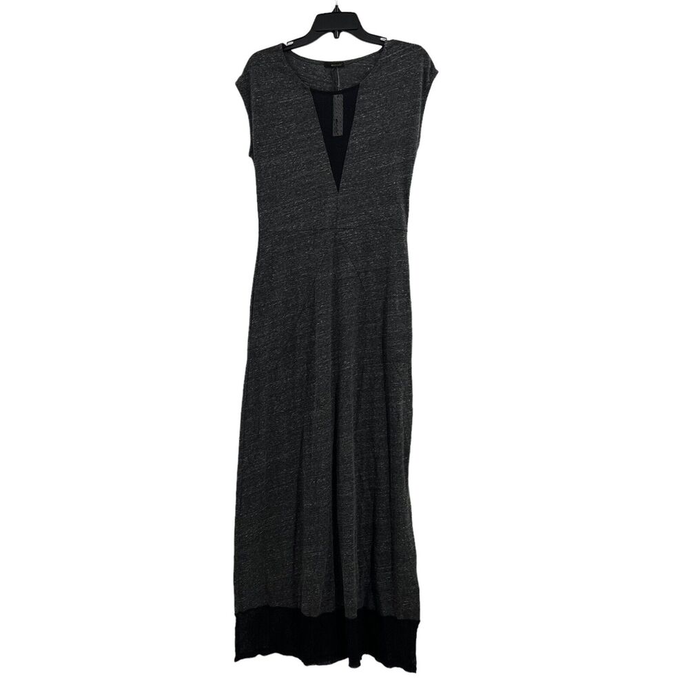 LAMade Grey Maxi with Lace Detail‎ Small New